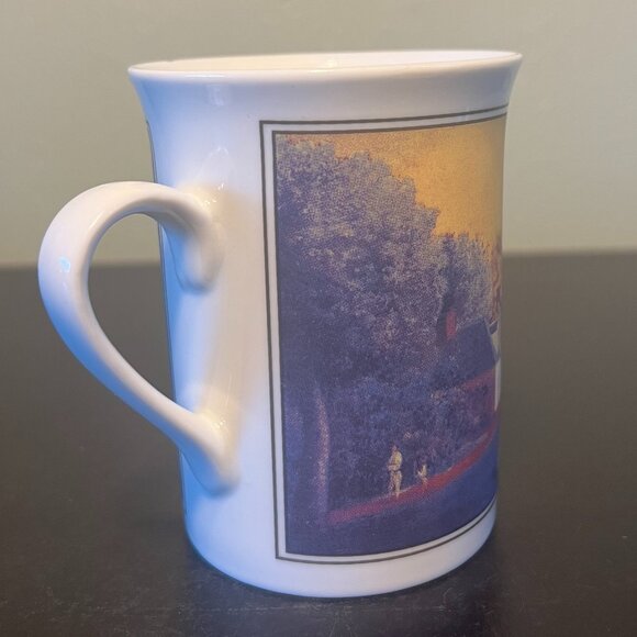 The West Front of Mount Vernon Cup Mug Art by Edward Savage ~ George Washington - Picture 5 of 11